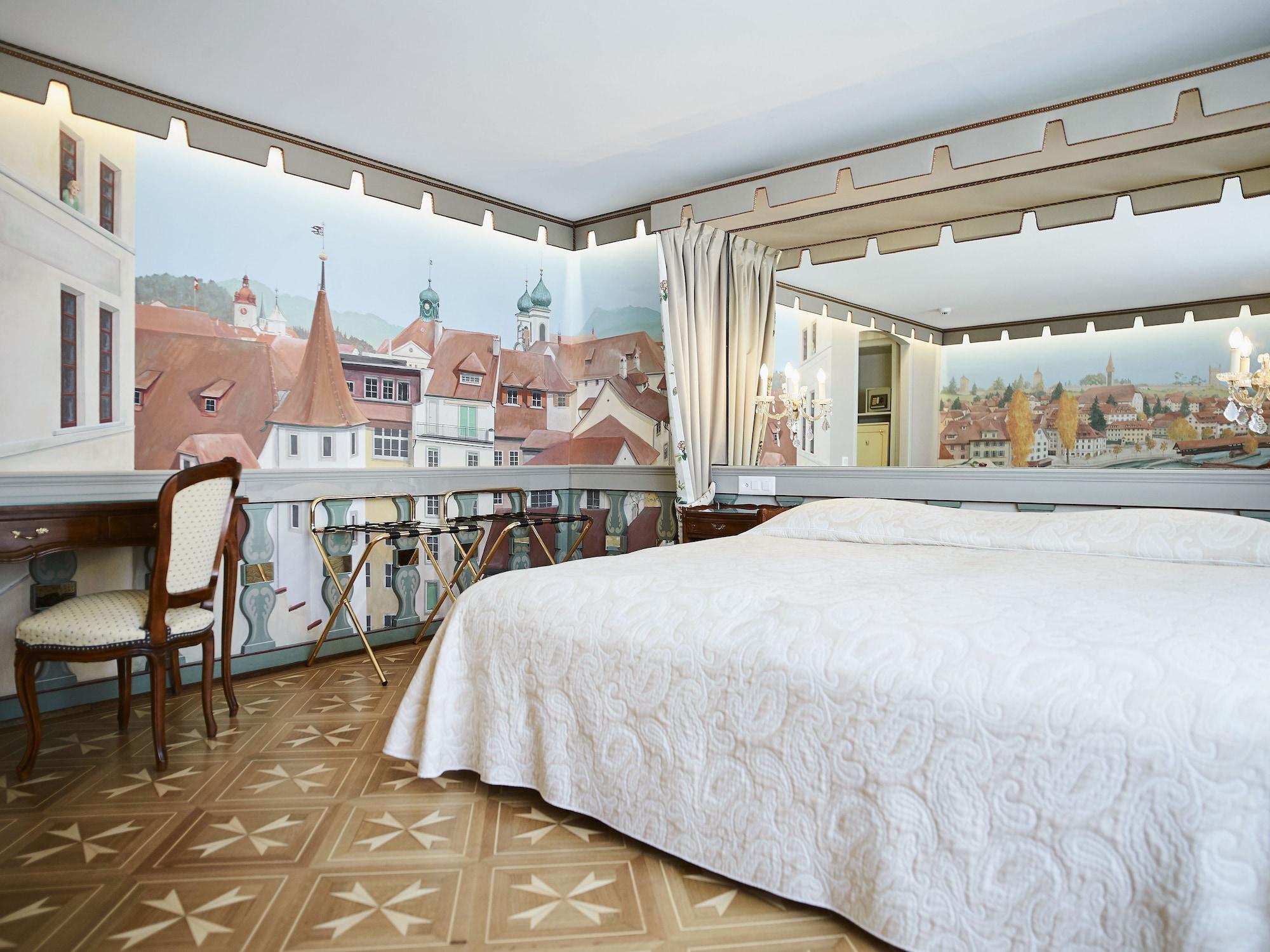Romantik Hotel Wilden Mann Luzern Luaran gambar