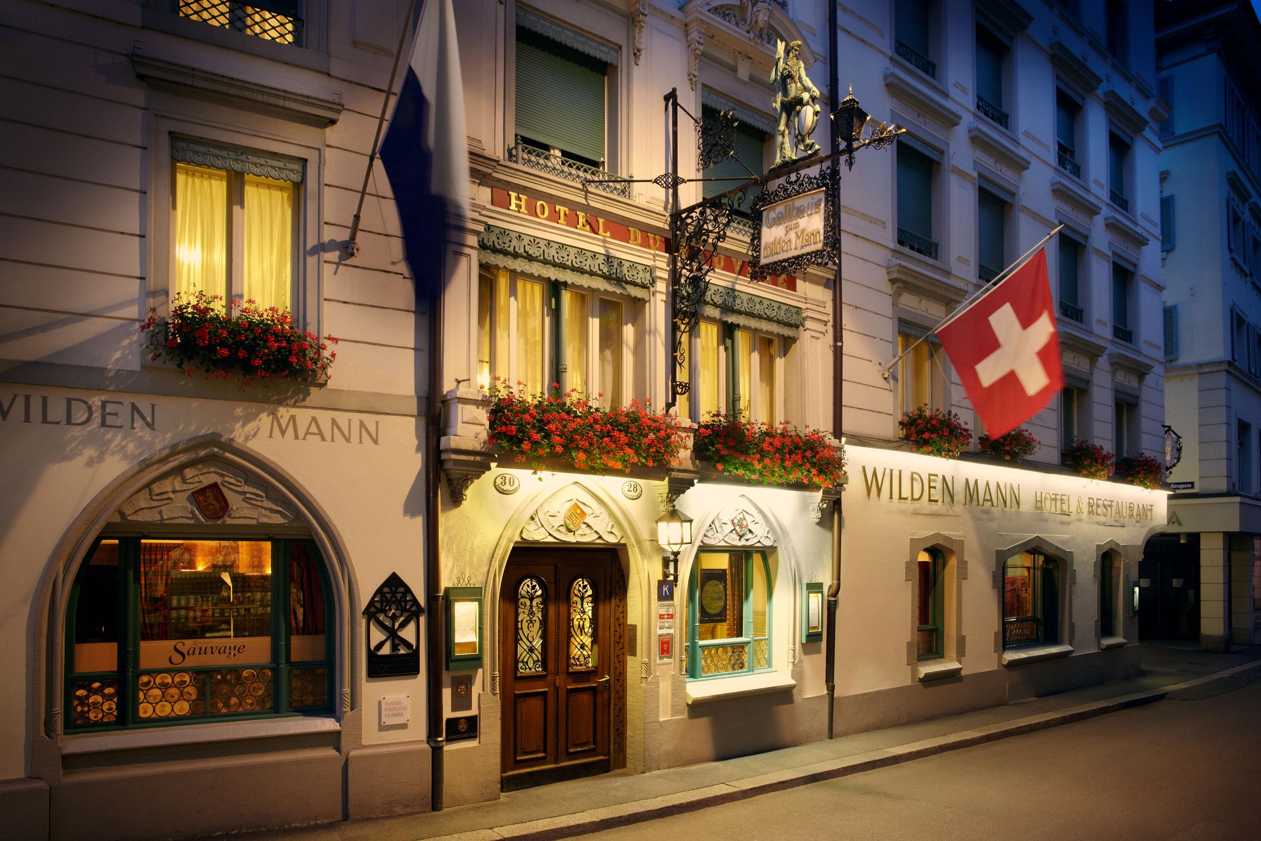 Romantik Hotel Wilden Mann Luzern Luaran gambar