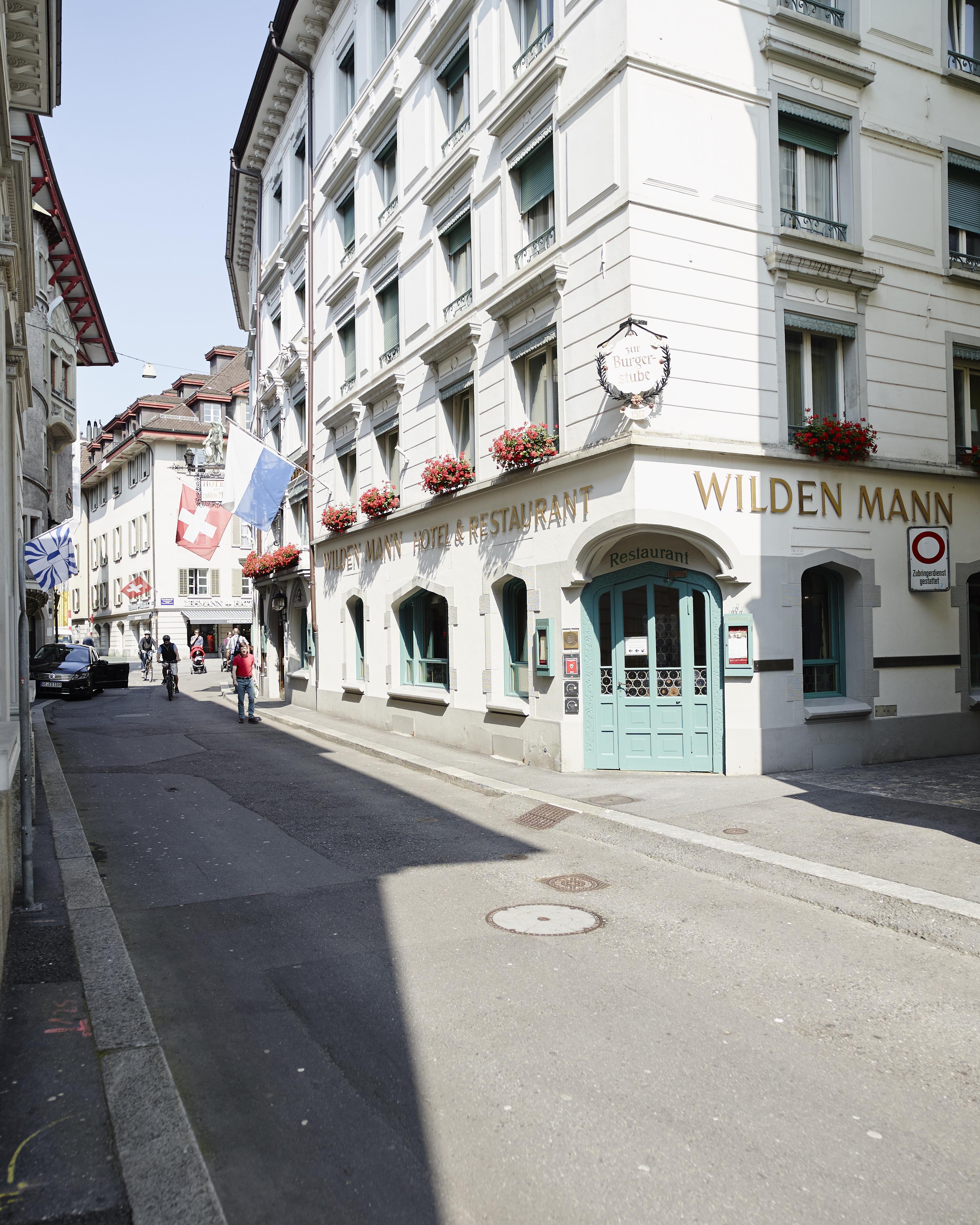 Romantik Hotel Wilden Mann Luzern Luaran gambar