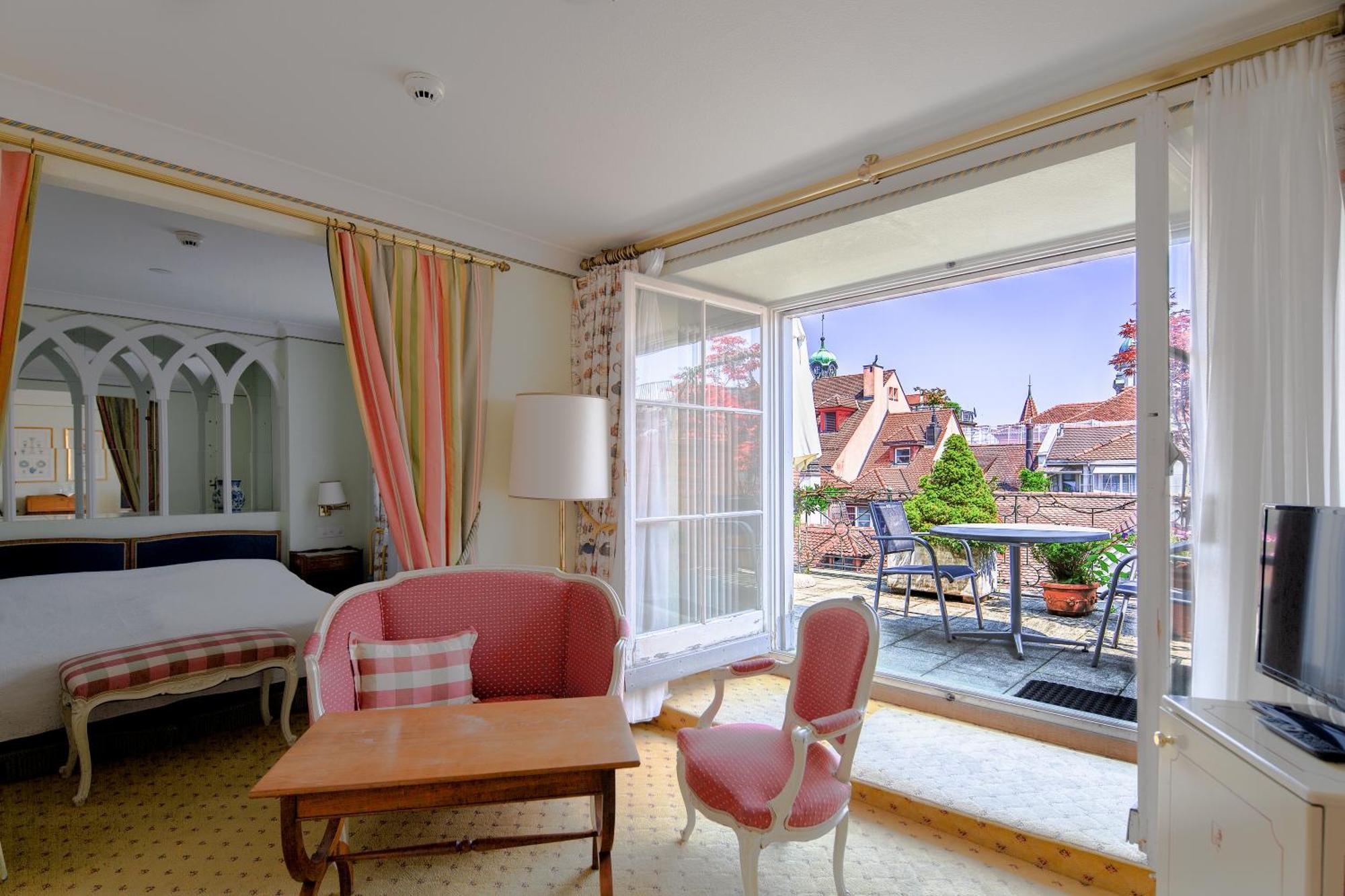 Romantik Hotel Wilden Mann Luzern Luaran gambar