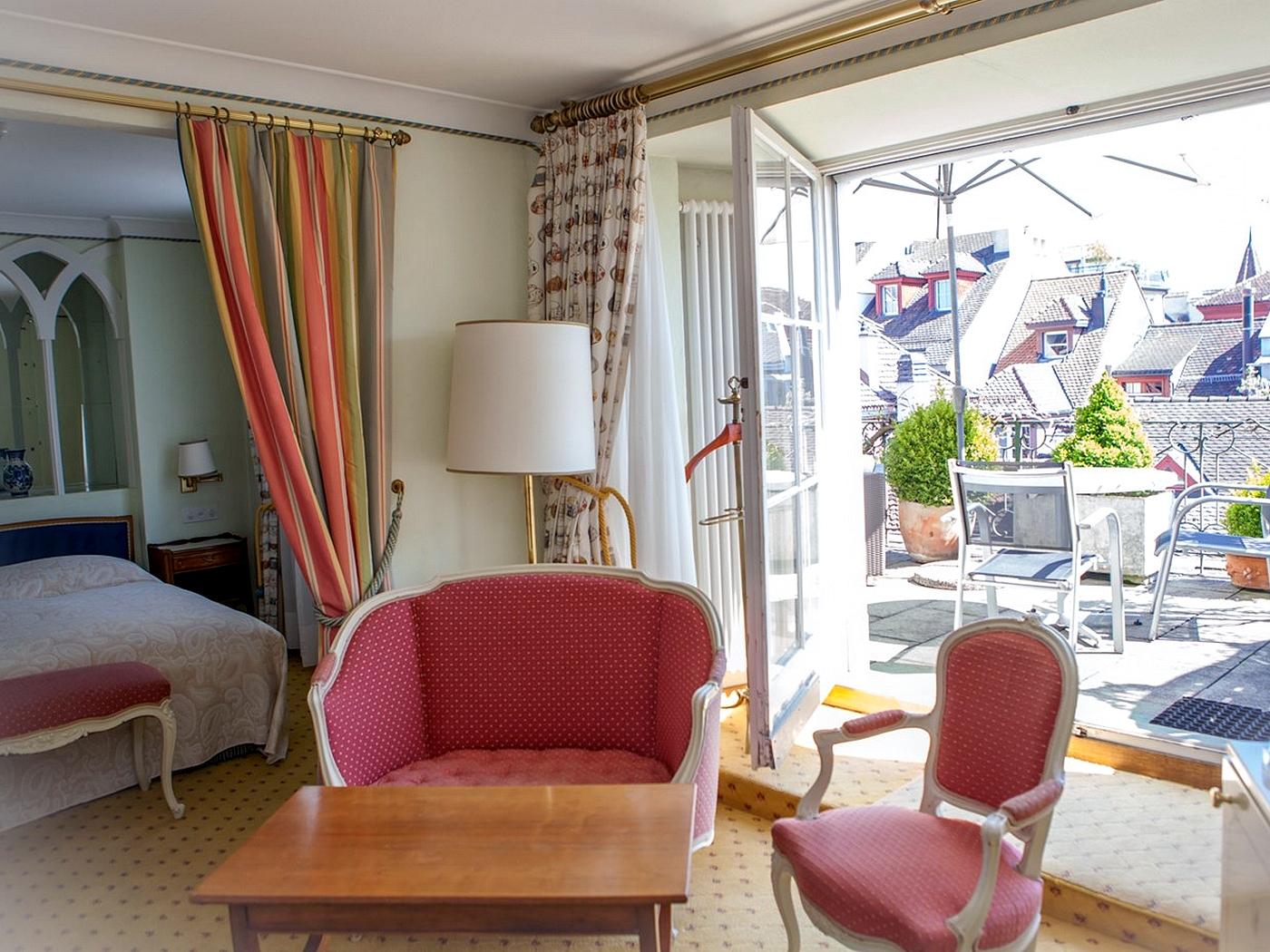 Romantik Hotel Wilden Mann Luzern Luaran gambar