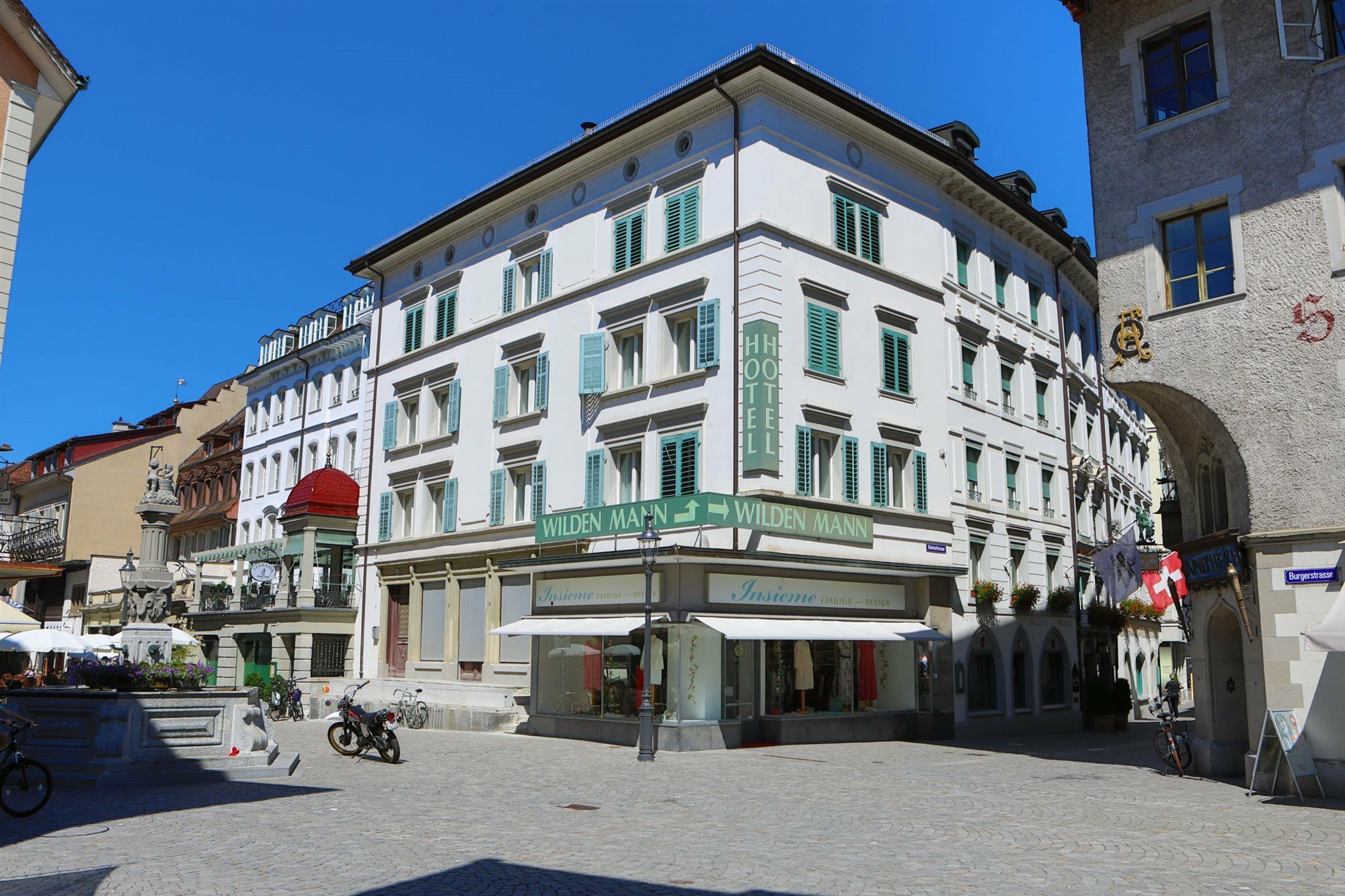 Romantik Hotel Wilden Mann Luzern Luaran gambar